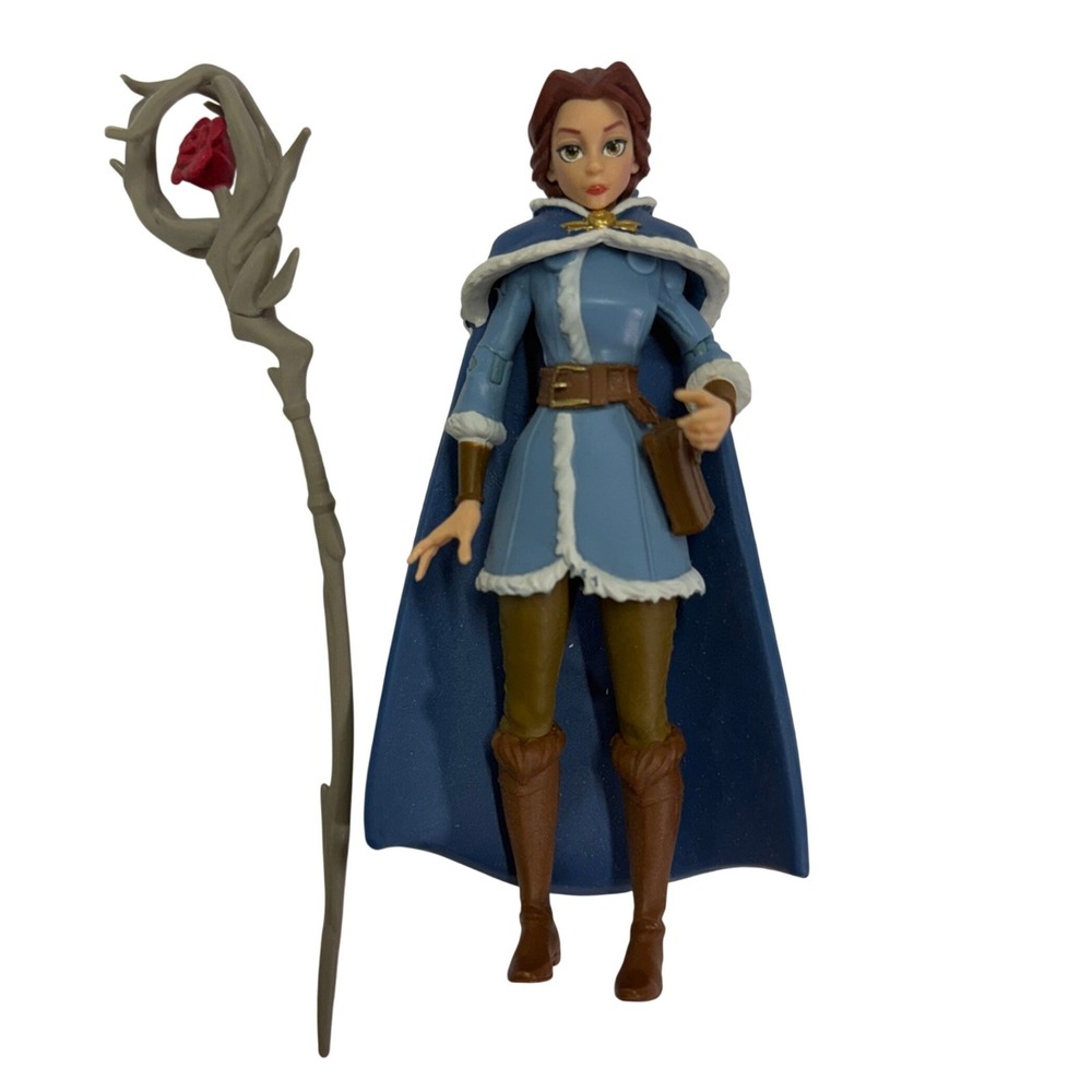 Disney Mirrorverse‎ Belle Action Figure with Rose Staff Accessory 5.5 Inch